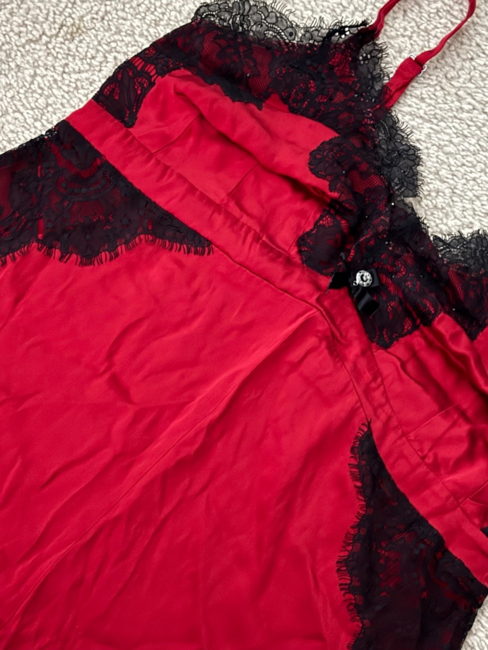 NWOT Dark Red Nightie From Soma (XL) - Picture 5 of 5